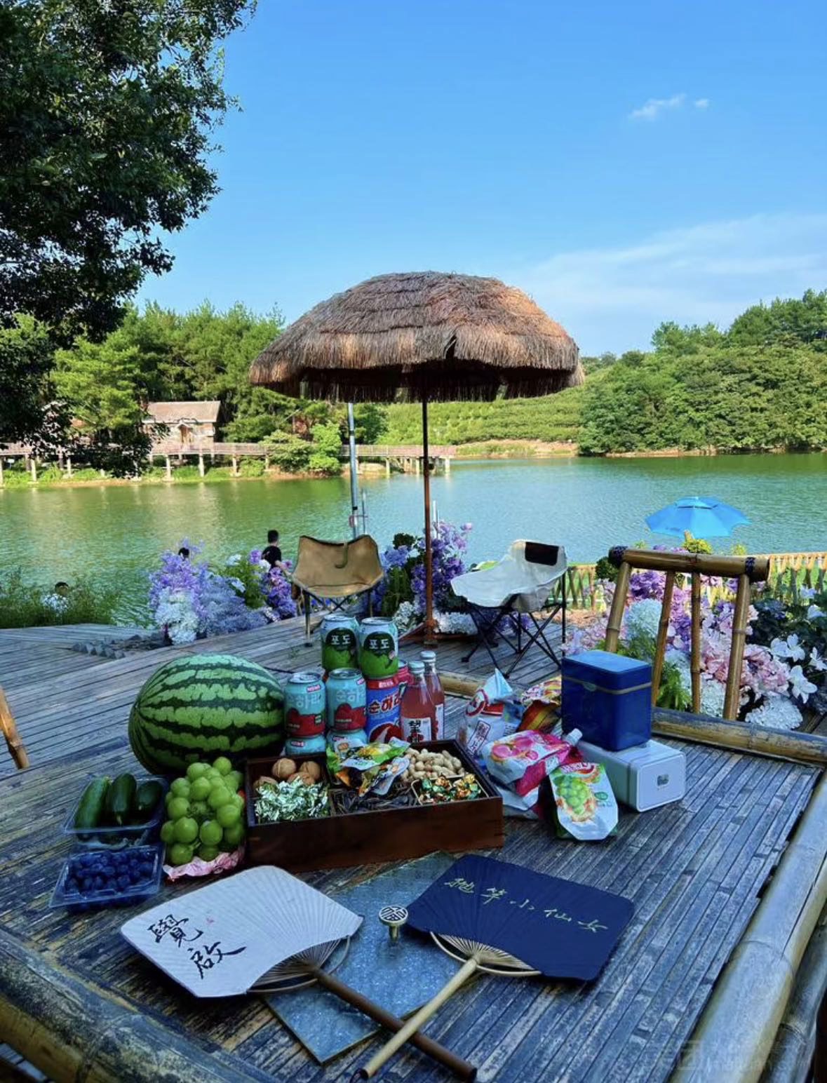 湖州临江仙休闲垂钓基地钓场环境缩略图