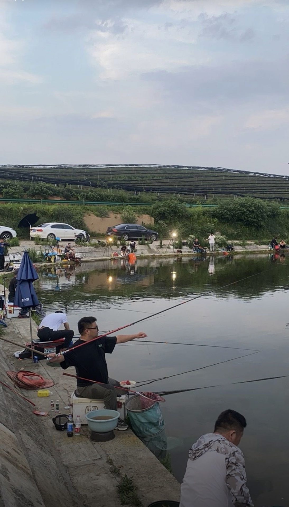 杭州大鱼海塘垂钓中心钓场环境照片