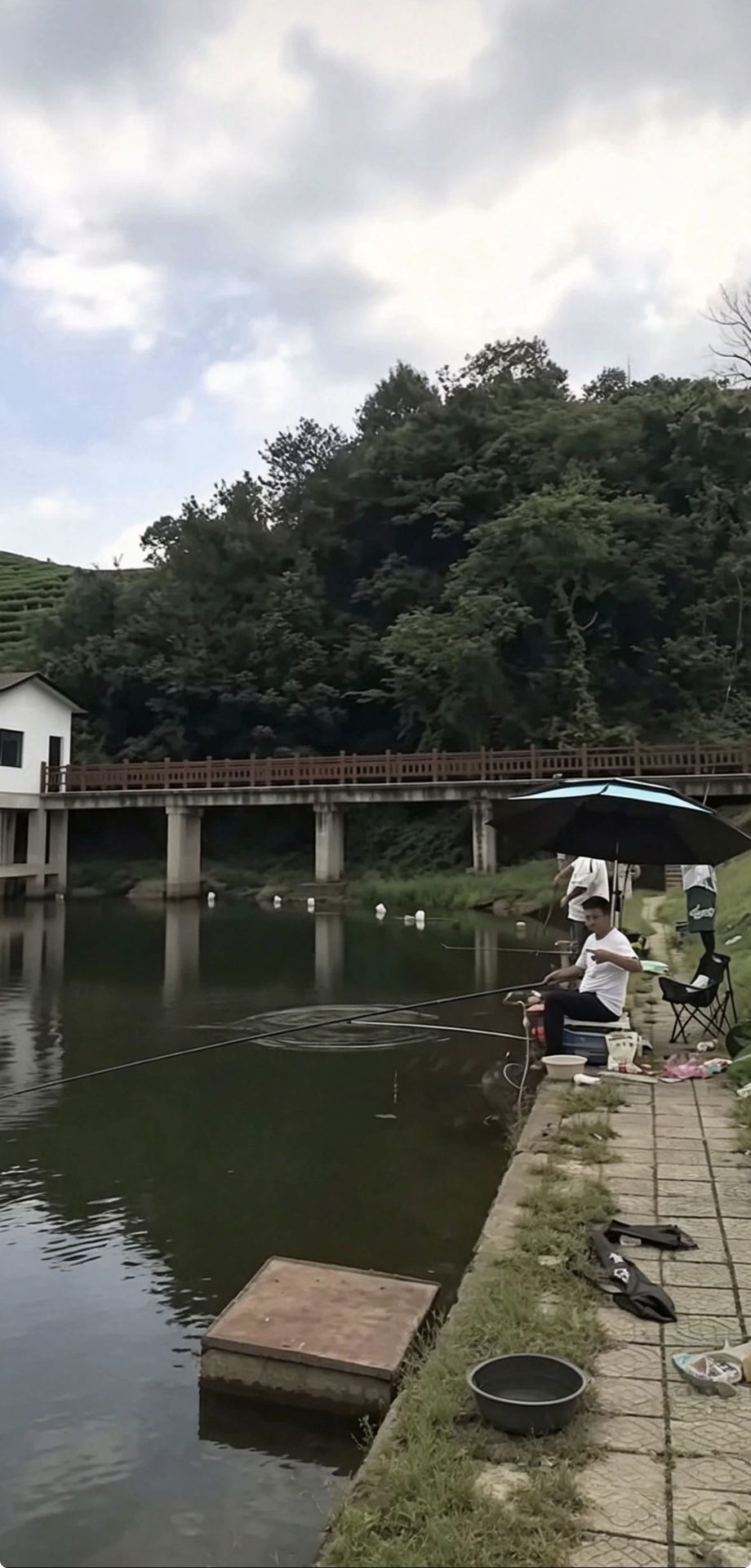 化家坞水库垂钓中心钓场环境