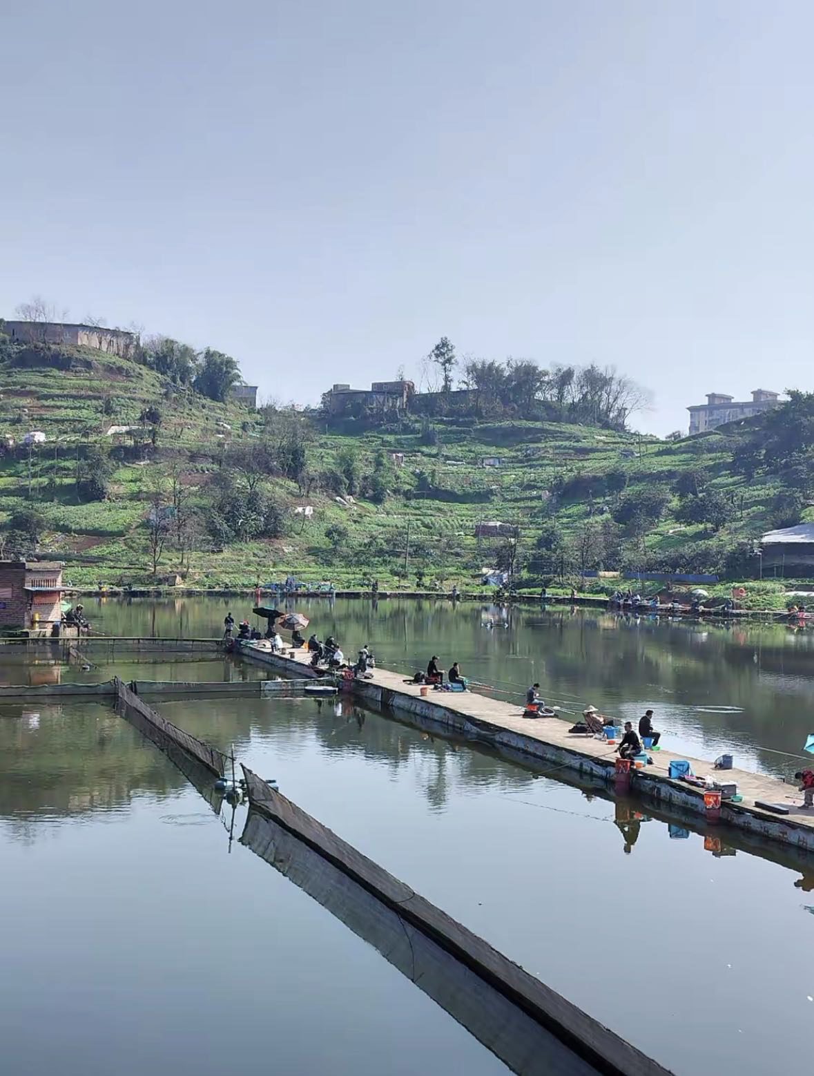 华建沟垂钓中心钓点与钓场环境照片