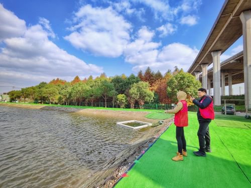 小黑马垂钓园钓点与钓场环境照片