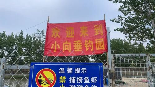 小向垂钓园钓点与钓场环境照片