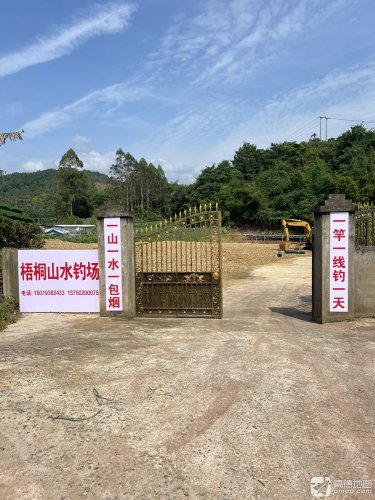 梧桐山水钓场钓点与钓场环境照片
