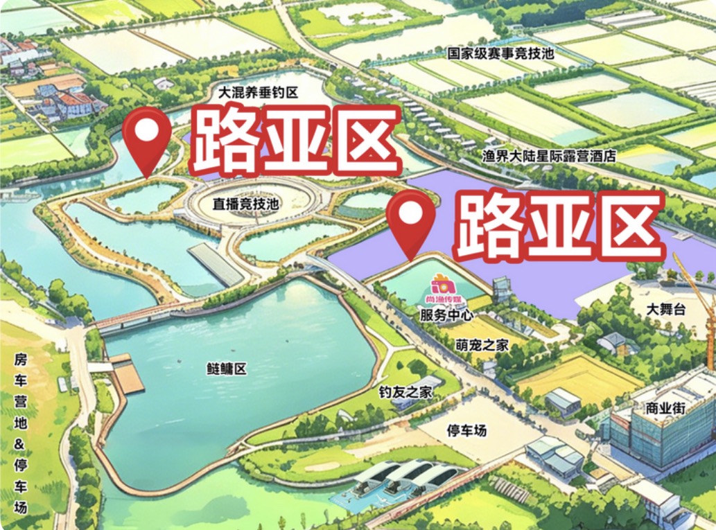 渔界大陆状元湖国际垂钓中心钓场环境缩略图
