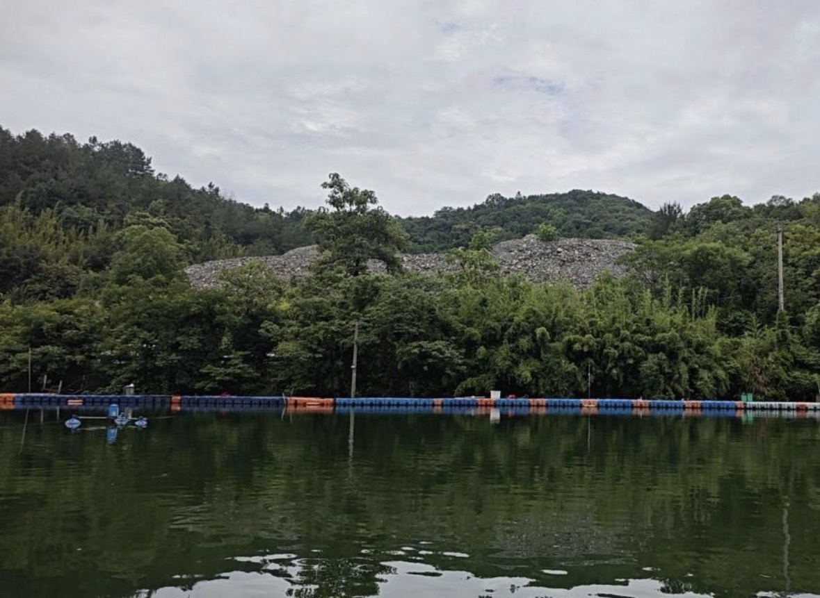 鲍家弄水库巨物鲢鳙钓点与钓场环境照片