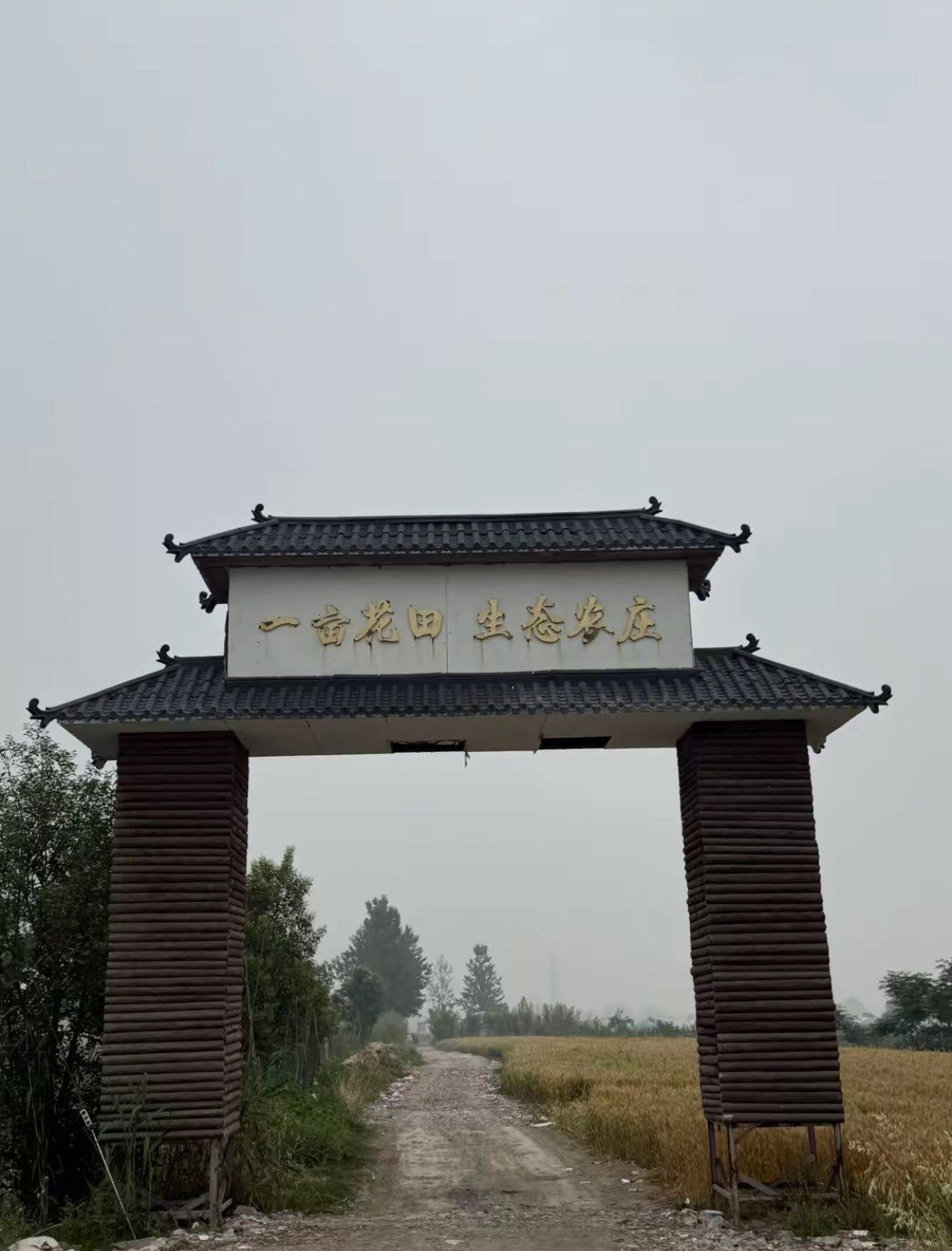 一亩花田生态农庄钓点与钓场环境照片