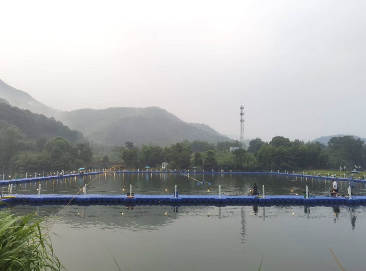 富阳桃源坞垂钓基地钓点与钓场环境照片