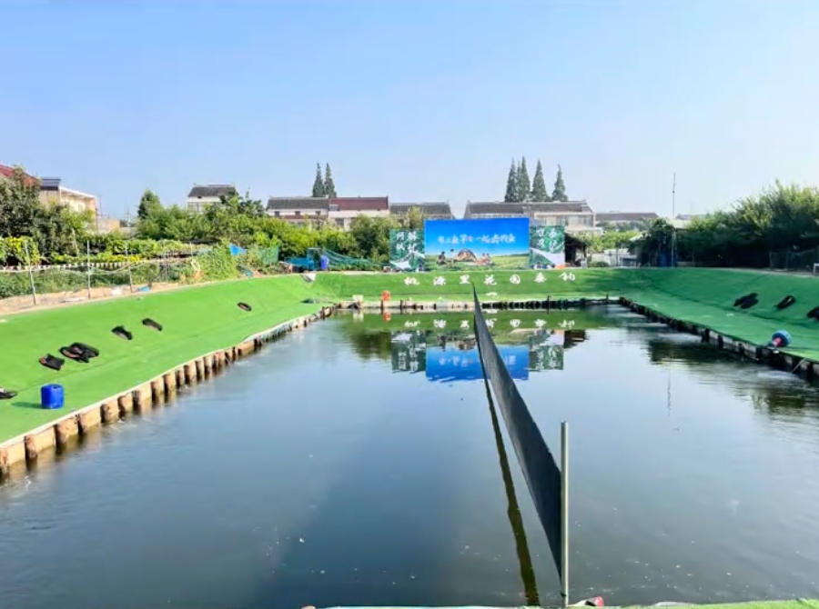 慈溪市桃源里垂钓园钓场环境照片