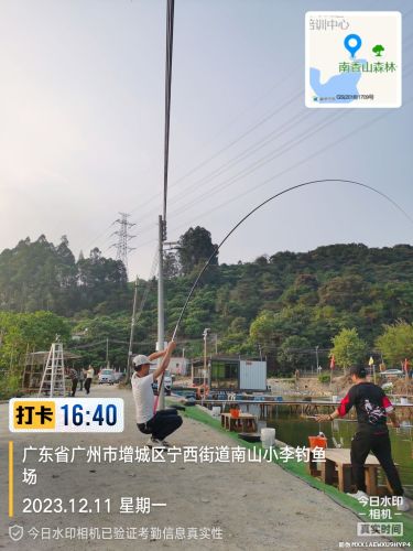 南山巨物鲢鳙钓鱼场钓场环境照片