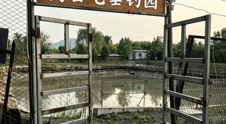 高占屯垂钓园钓场环境照片