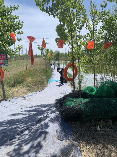 德州陵城区乐客垂钓园钓场环境照片