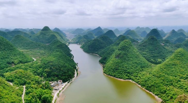 蜜蜂水库钓场环境照片