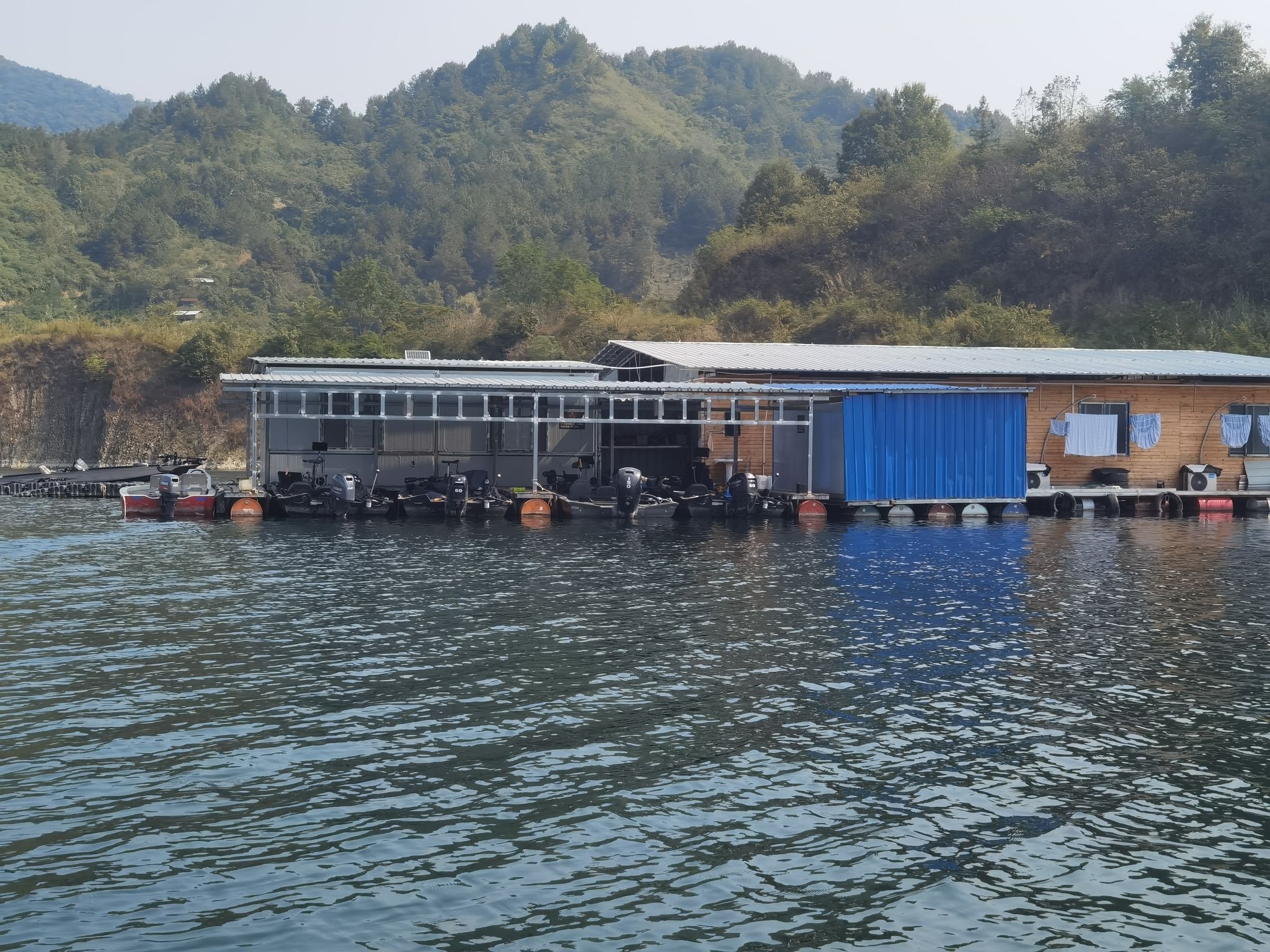 红水河壮景路亚基地钓场环境照片