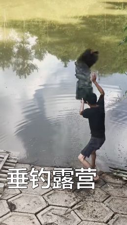 安吉露营涧垂钓钓场环境照片