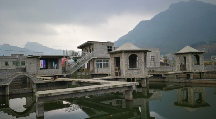 赫章县钓鱼台渔庄钓场环境照片