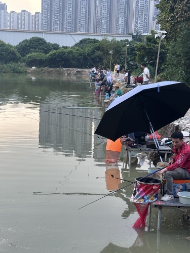 官湖钓鱼场钓场环境照片