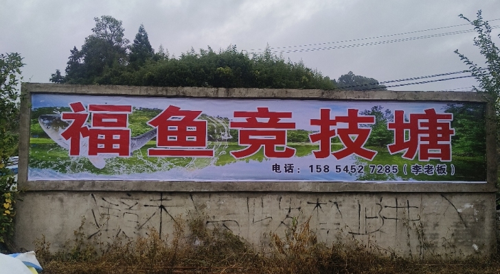 福鱼竞技塘钓场环境照片
