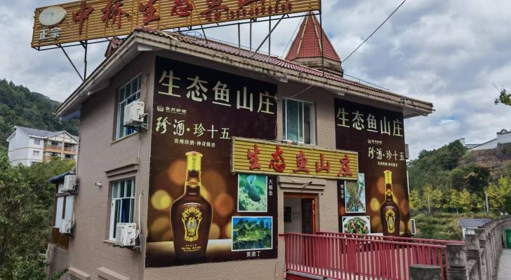 中桥生态鱼山庄钓场环境照片