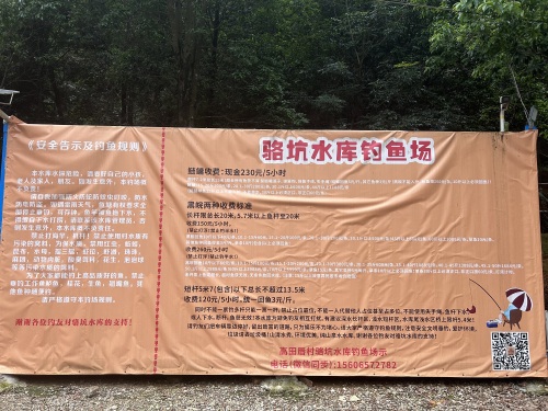 骆坑水库钓场环境照片