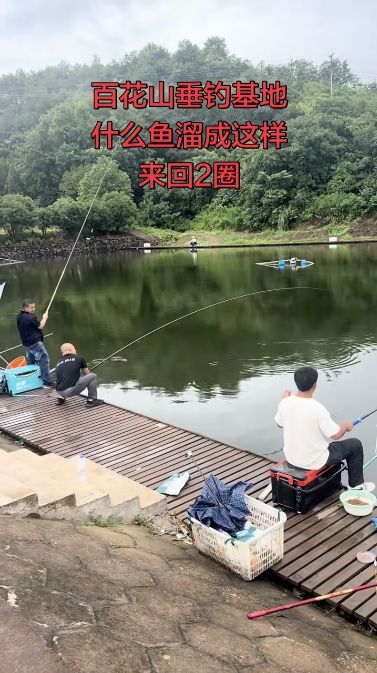 百花山垂钓基地钓场环境照片