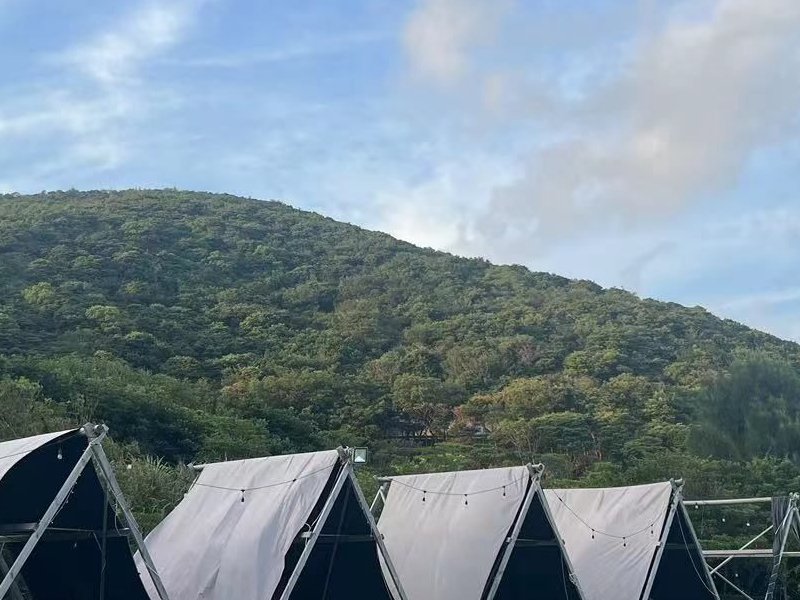 大青山海之洲拓展基地钓点与钓场环境照片