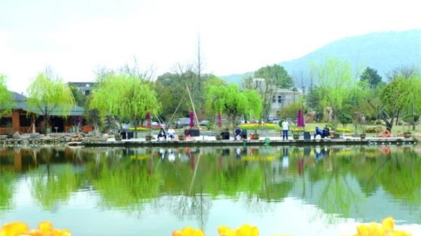 千岛明湖休闲垂钓农庄|钓场环境、鱼情与钓鱼体验 千岛明湖休闲垂钓农庄钓场环境照片