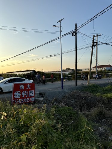 西大垂钓园钓场环境照片
