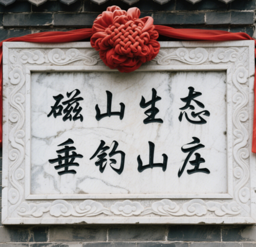 磁山生态垂钓山庄钓点与钓场环境照片