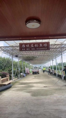 雁悦庄钓鱼场钓点与钓场环境照片