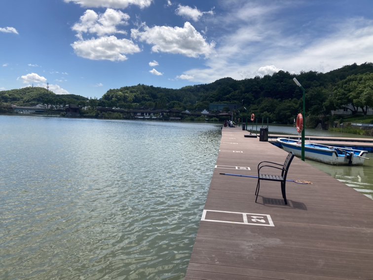 东钱湖垂钓中心钓点与钓场环境照片