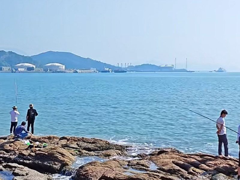 深圳官湖角钓鱼湾度假村钓点与钓场环境照片