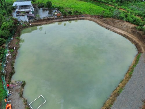 重石鱼塘钓点与钓场环境照片