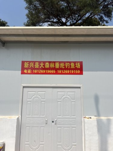 大森林垂纶钓鱼场钓点与钓场环境照片
