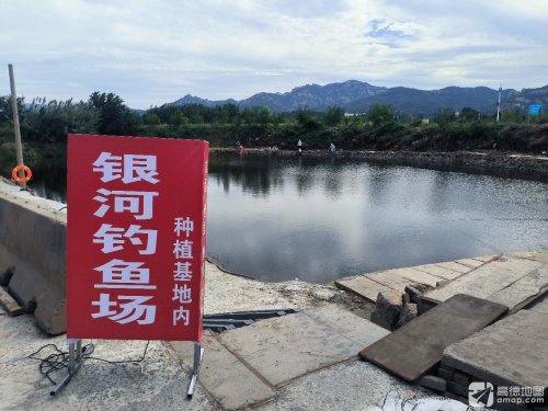 银河钓鱼场钓点与钓场环境照片