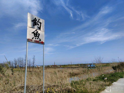 海边垂钓钓场环境照片