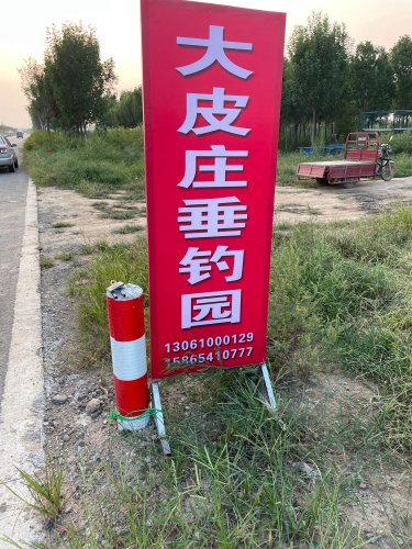 大皮庄垂钓园钓点与钓场环境照片