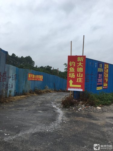 新大德山庄钓鱼场钓点与钓场环境照片