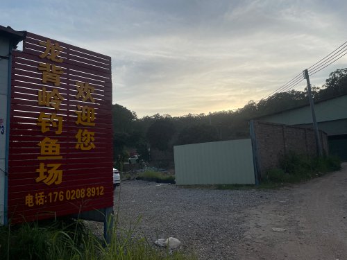 龙背岭钓鱼场钓点与钓场环境照片