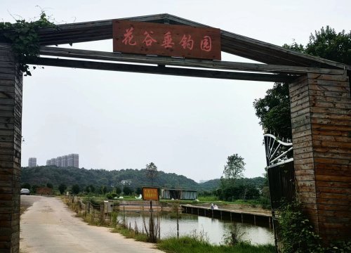 花谷垂钓园钓点与钓场环境照片
