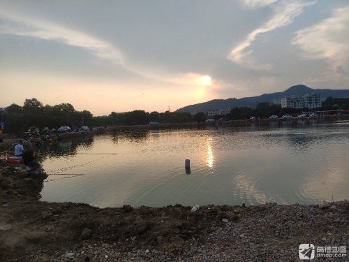 秋月湖钓场基地钓点与钓场环境照片