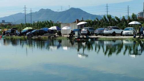 鹿山休闲农家垂钓钓点与钓场环境照片