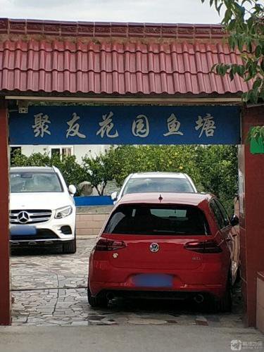 聚友花园鱼塘钓点与钓场环境照片