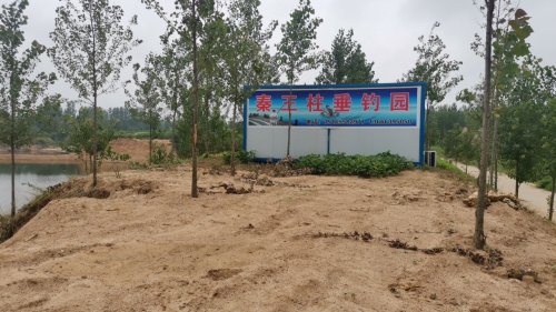 秦王柱垂钓园钓点与钓场环境照片
