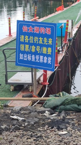 草塔仙女湖钓场钓点与钓场环境照片