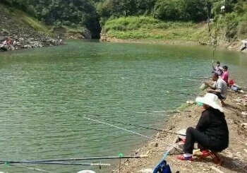 仙人潭钓点与钓场环境照片