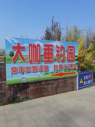 大咖垂钓农家乐钓点与钓场环境照片