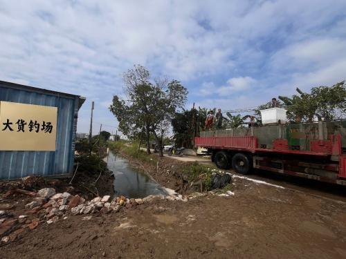 中山大雁岛大货钓场钓点与钓场环境照片