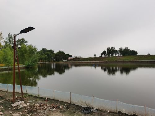 张晓河蟹垂钓园钓场环境照片